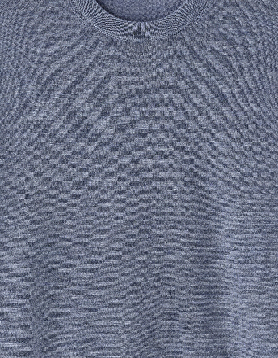 crew neck sweater 100 merino wool